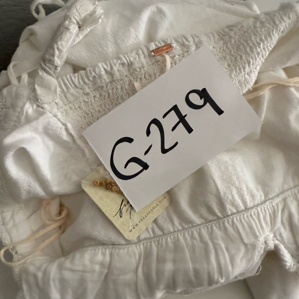 Free People Womens Lovey Maxi White Dress Size XL - Picture 13 of 13